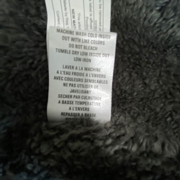 Hydrogen full zip lined jacket blue size medium - Picture 11 of 11